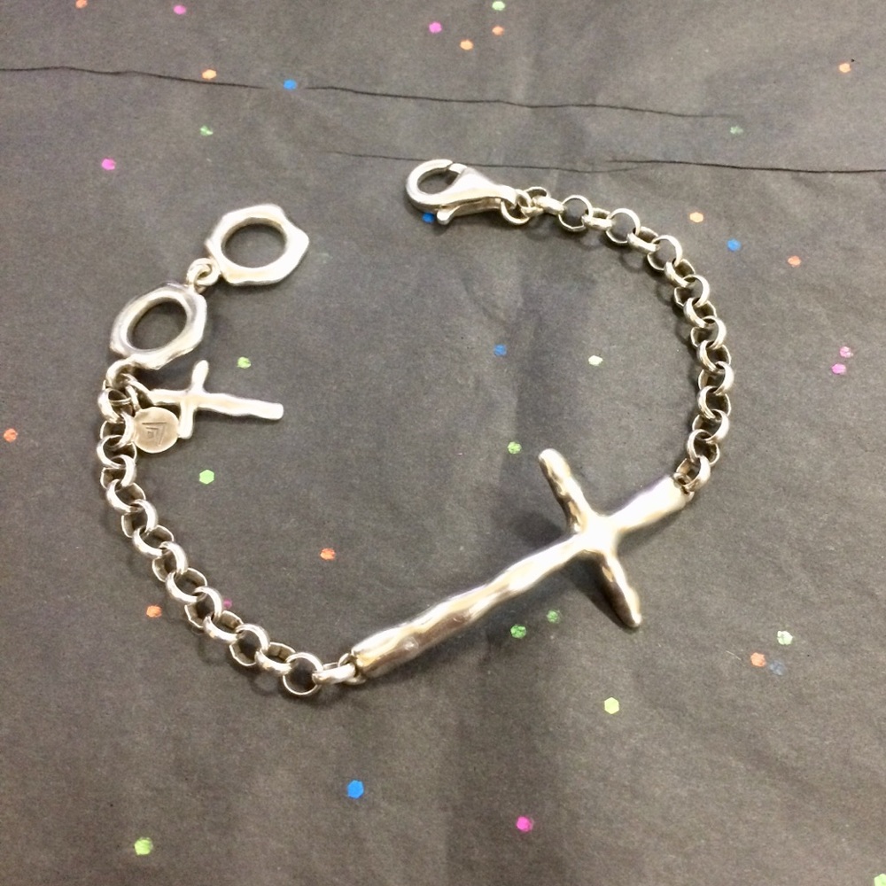 Gorgeous In Good Faith sterling silver bracelet
